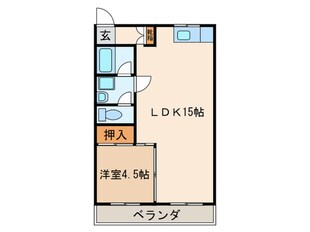 東山ハイホームの物件間取画像